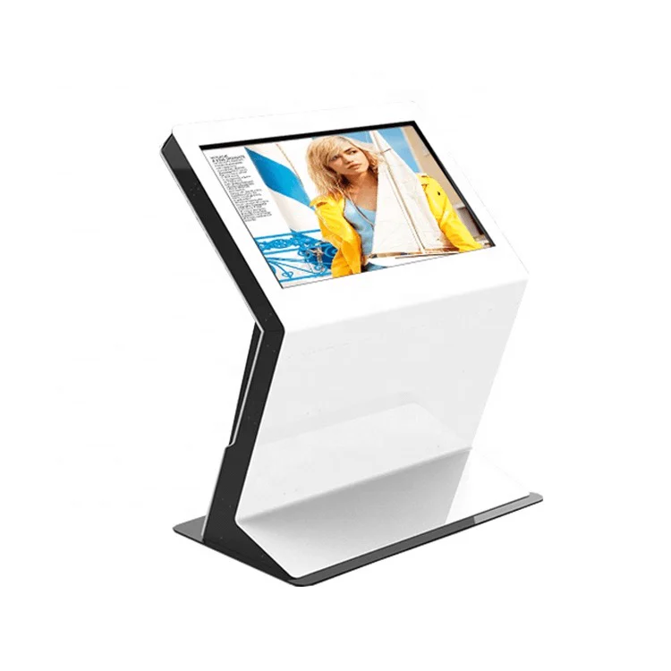 43-inch nanopower X wayfinding touch kiosk, front view